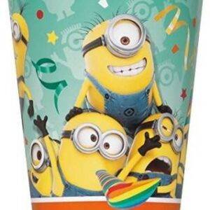 Copos em cartão Gru O Maldisposto - Minions