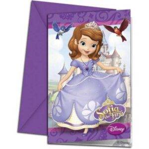Convites Princesa Sofia