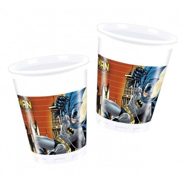 Copos em Plastico Batman