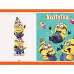 Convites Gru O Maldisposto - Minions