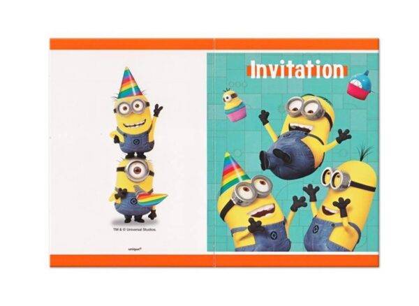 Convites Gru O Maldisposto - Minions