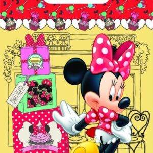 Saco para lembranças Minnie Café - 6 unidades - 23x17cm