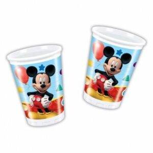 Copos de plástico "Mickey"