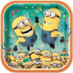 Pratos em cartão 23 cm Gru O Maldisposto - Minions
