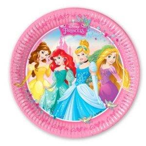 Pratos 23cm Princesas - I'm a Princess