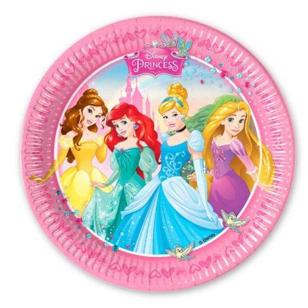 Pratos 23cm Princesas - I'm a Princess