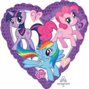 Balão Foil 18" My Little Pony Coração