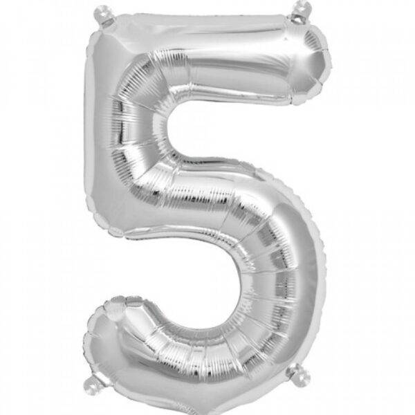 Balão de Foil 34" - " Numero 5 "