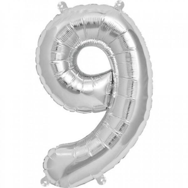 Balão de Foil 34" - " Numero 9 "