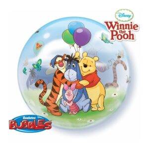Bubble de 22'' com o Winnie the Pooh e amigos