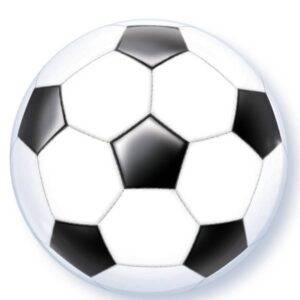 Futebol Bubble Balloon 22"