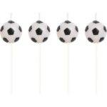 4 Velas Palito Futebol