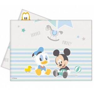 Toalha Mesa Mickey Baby