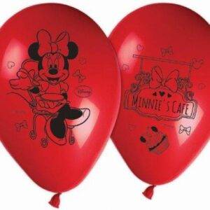 8 Balões Minnie Café