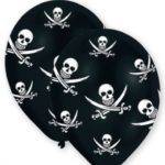6 Balões latex - Piratas