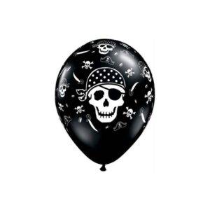 6 Balões impressos Piratas