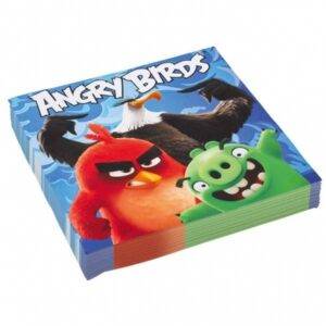 20 Guardanapos " Angry Birds - O Filme "