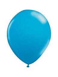Balões Latex 12" Azul Médio