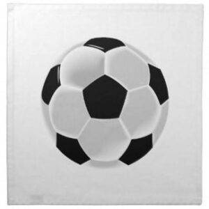Guardanapos redondos "Futebol"
