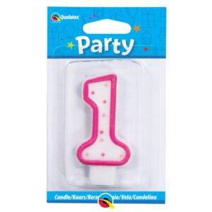 Vela de Aniversário Qualatex nº 1
