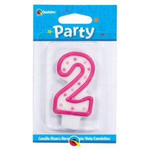 Vela de Aniversário Qualatex nº 2