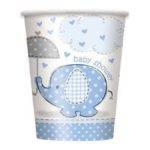 Copos de Cartão " Baby Shower Menino "