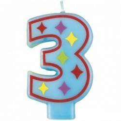 Vela de aniversário decorativa nº 3