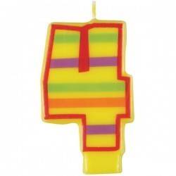 Vela de aniversário decorativa nº 4