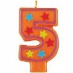 Vela de aniversário decorativa nº 5