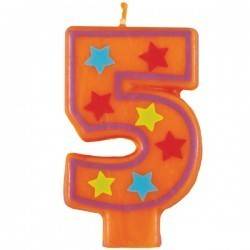 Vela de aniversário decorativa nº 5