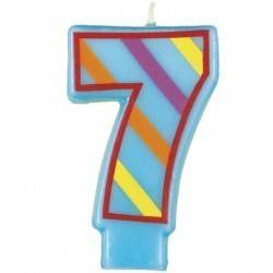 Vela de aniversário decorativa nº 7