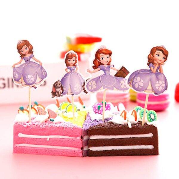 Cake Toppers do tema Princesa Sofia