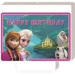 Vela Decorativa Frozen