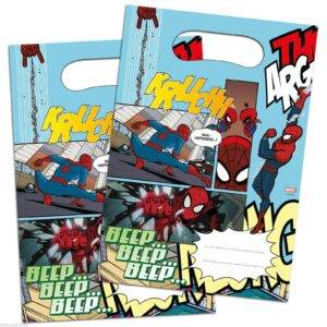 Sacos de lembranças " Homem Aranha ".