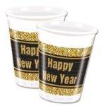 Copos Descartáveis " Happy New Year "