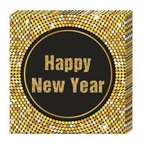 Guardanapos " Happy New Year ".