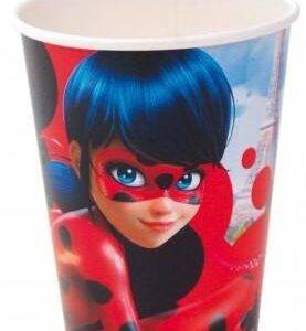 Copos de Cartão do tema Ladybug