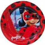Pratos de Cartão Ladybug