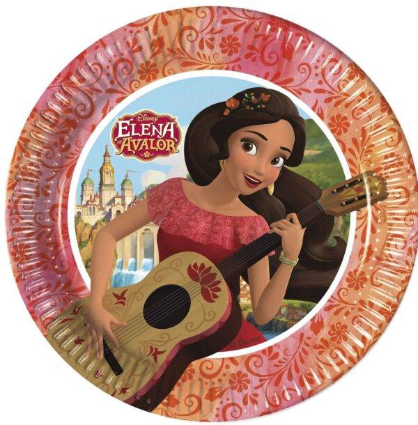 Pratos de cartão " Elena De Avalor "