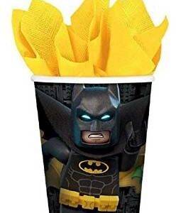 Copos para aniversário do tema " Lego Batman "