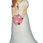 Figura Pastel " Menina com Ramo "