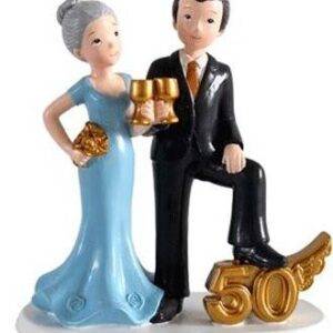 Figura Pastel " 50º Aniversário Casamento "