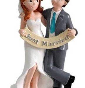 Figura Pastel " Just Married "