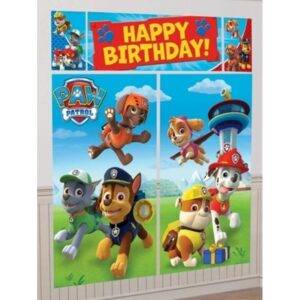 Cenário para aniversario do tema Patrulha Pata