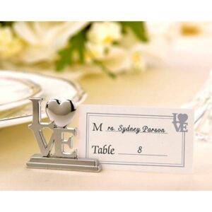 Identificador mesas Casamento " Tema Love "