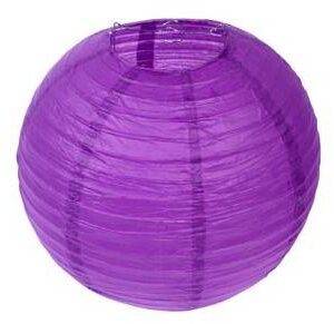 Lanterna de Papel decorativa Purpura