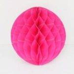 Pompons decorativos em papel