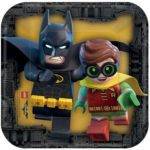 Pratos Pequenos para aniversário do tema " lego Batman "