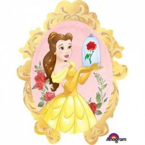 Balão de Foil Beauty and the Beast Supershapepara aniversário do tema " A Bella e o Monstro "