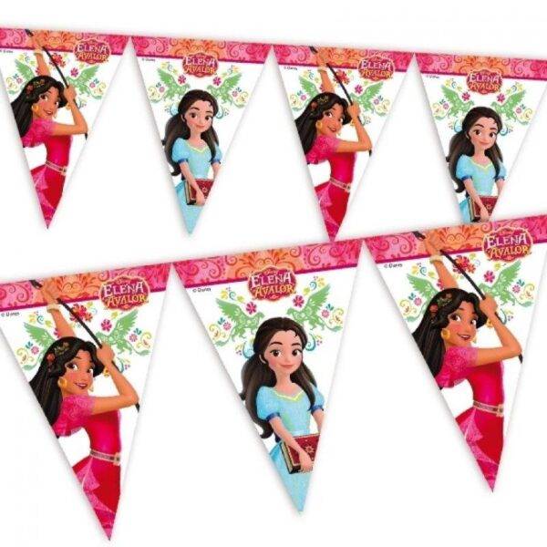 Grinalda de Bandeiras " Elena de Avalor "